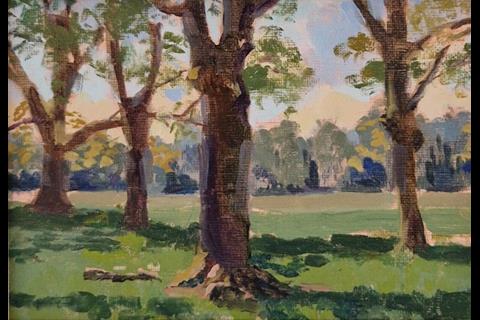 Charlotte McCafferty, 'Spring in Bushy Park'